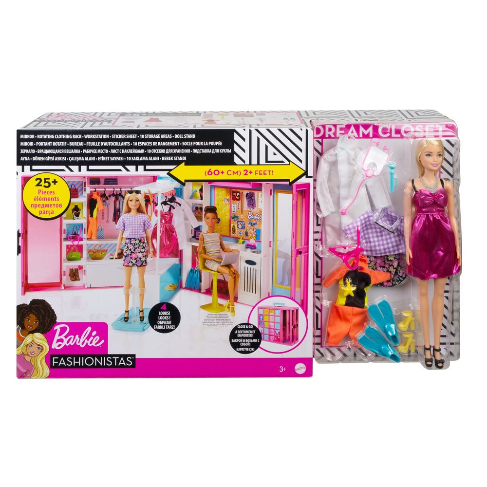 Игровой набор "Гардеробная комната" Barbie