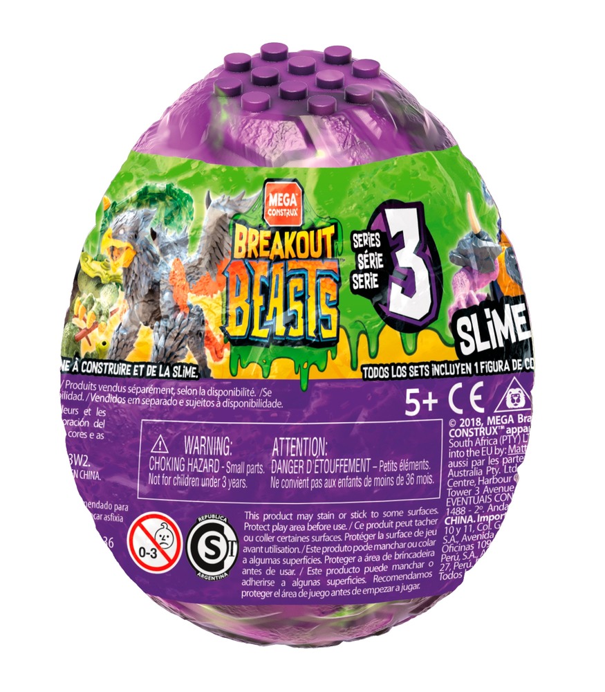 Удивительные звери "Breakout Beasts" Mega Construx (в асс.)