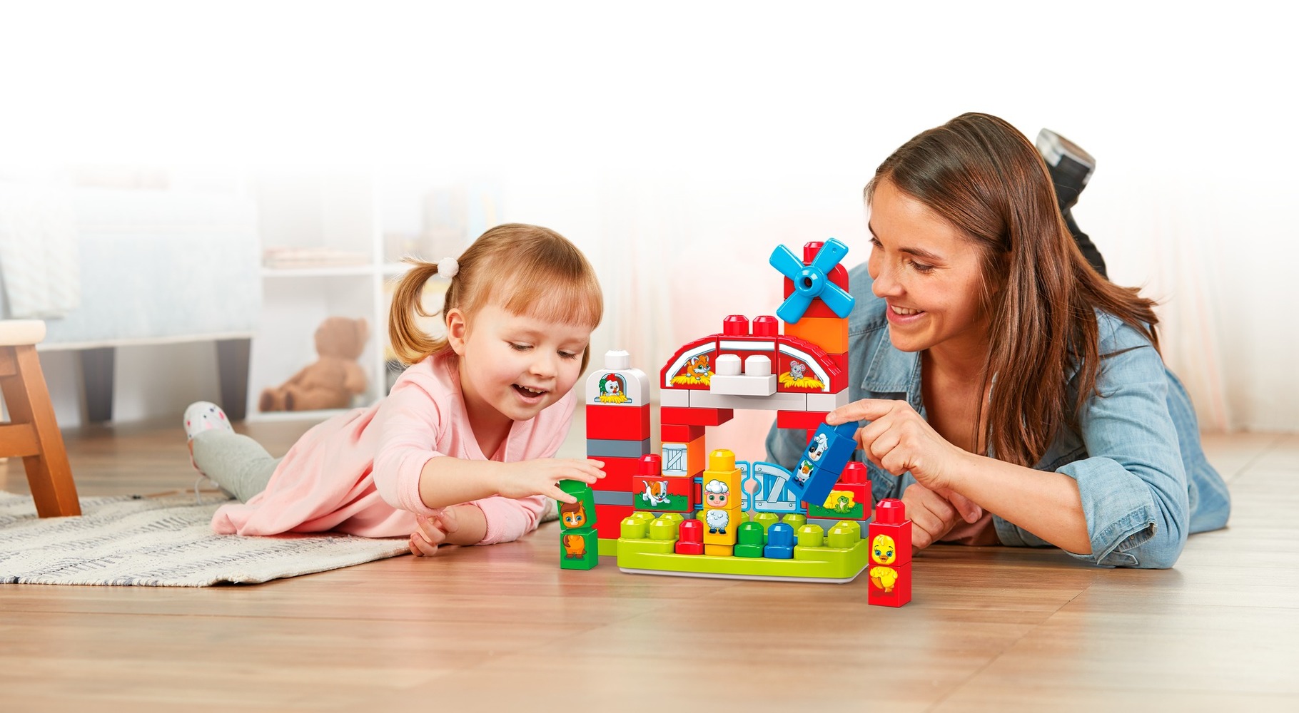 Конструктор "Музикальная ферма" Mega Bloks