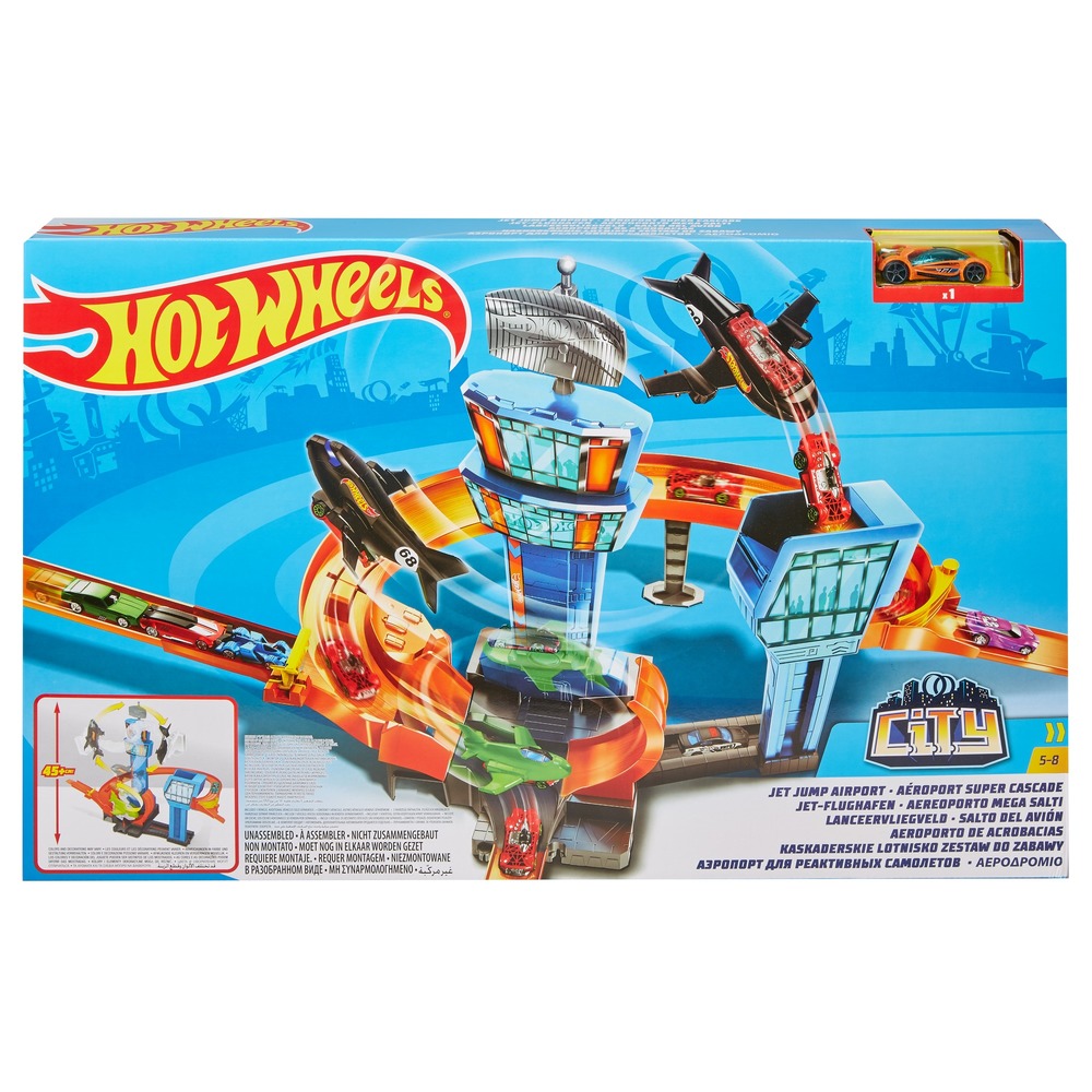 Игровой набор "Гонки в аэропорту" Hot Wheels