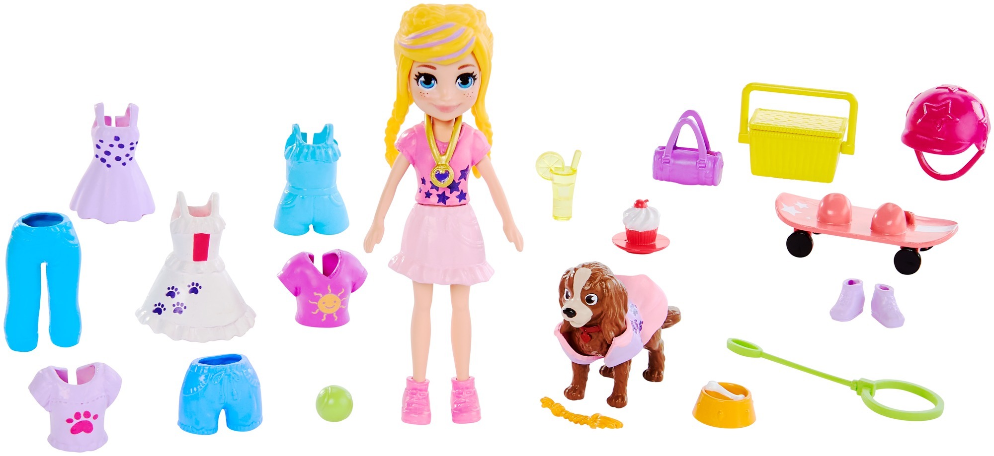 Маленькая модница с аксессуарами Polly Pocket (в асс.)