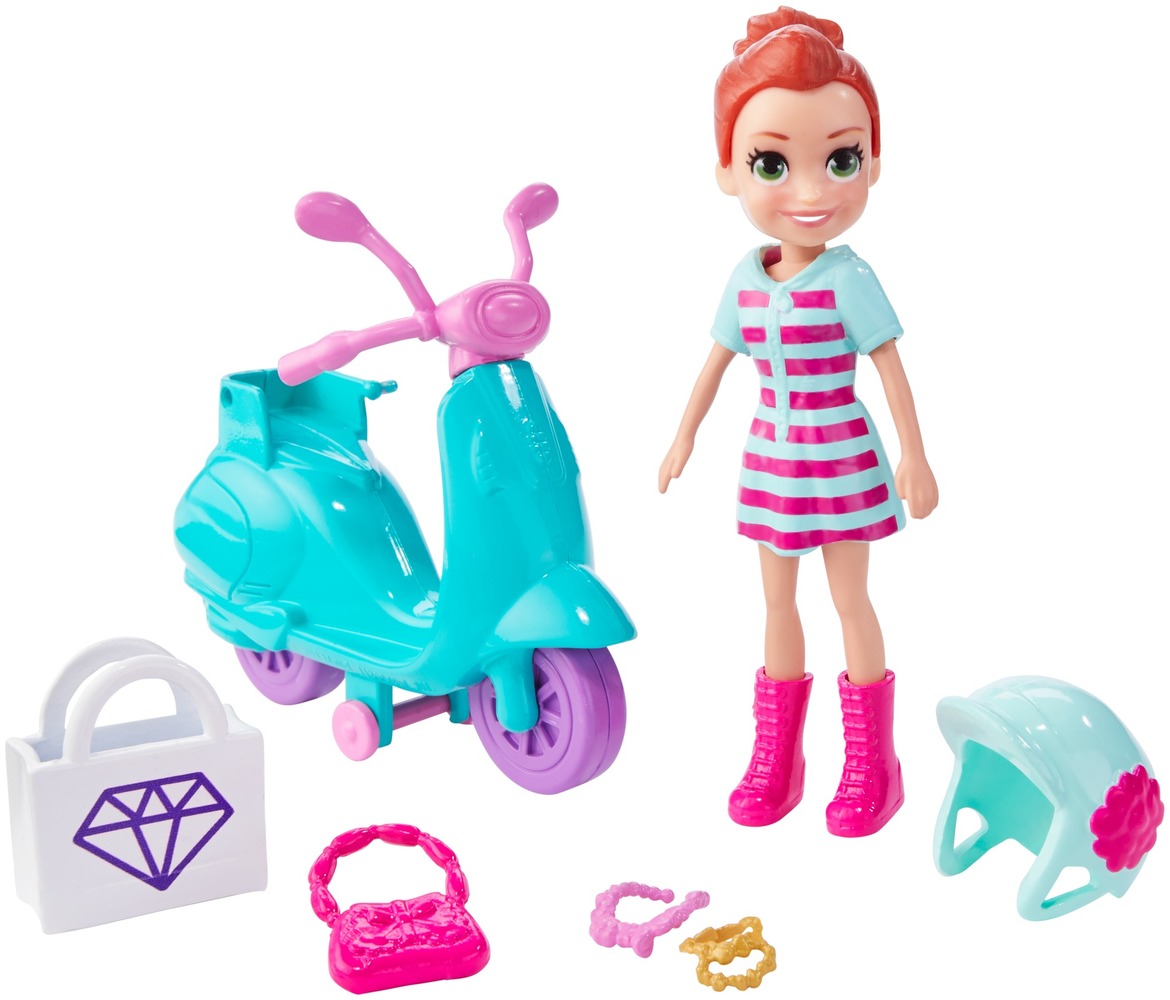 Игровой набор "Модница на колесах" Polly Pocket в асс.