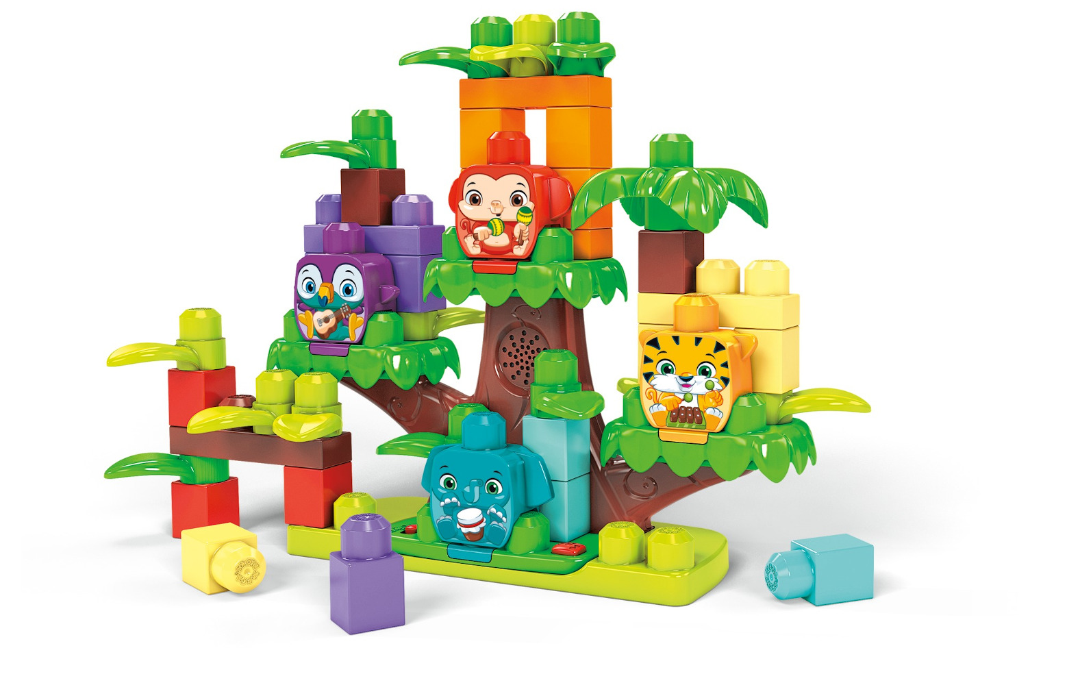 Музыкальный конструктор "Домик на дереве" Mega Bloks