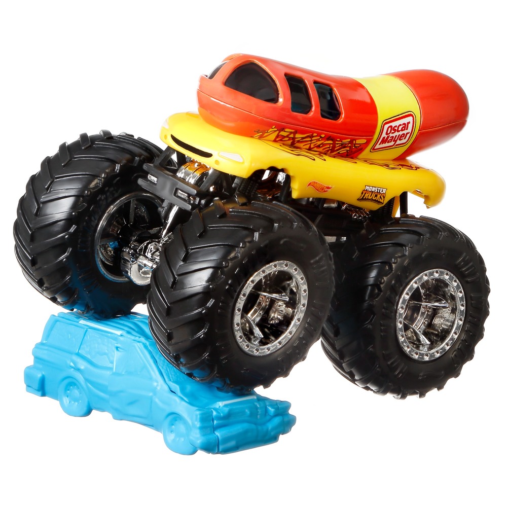 Базовая машинка-внедорожник 1:64 серии "Monster Trucks" Hot Wheels (в асс.)