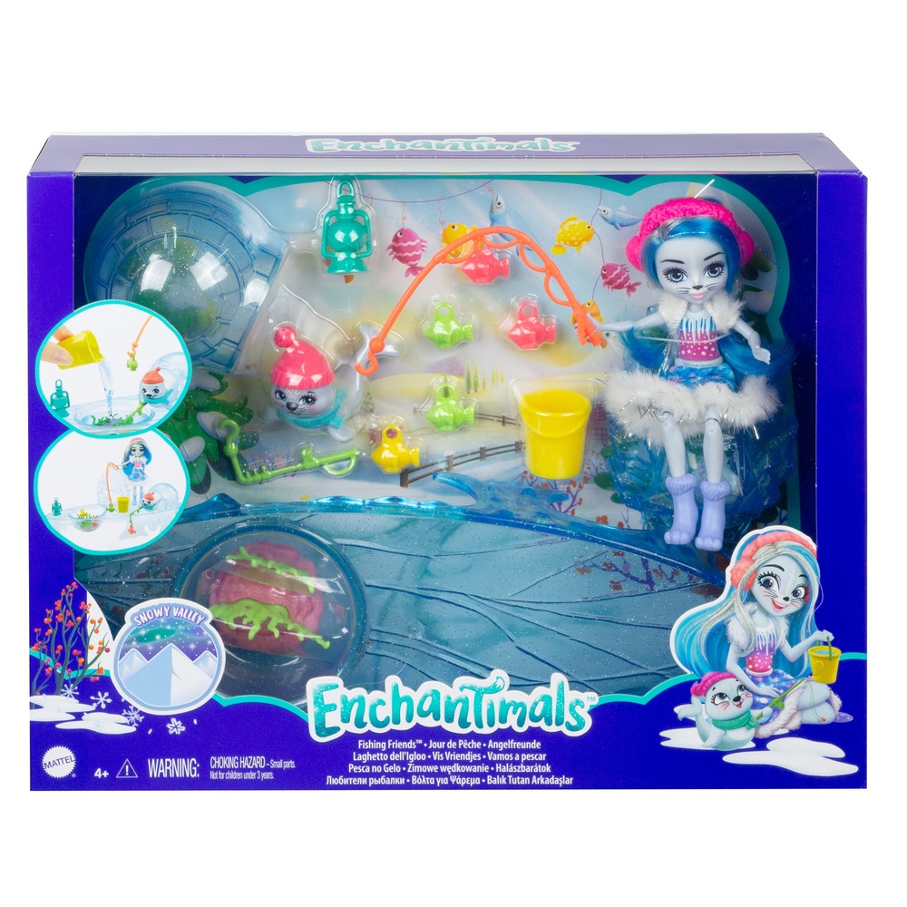 Игровой набор "Рыбалка с Тюленем Саше" Enchantimals