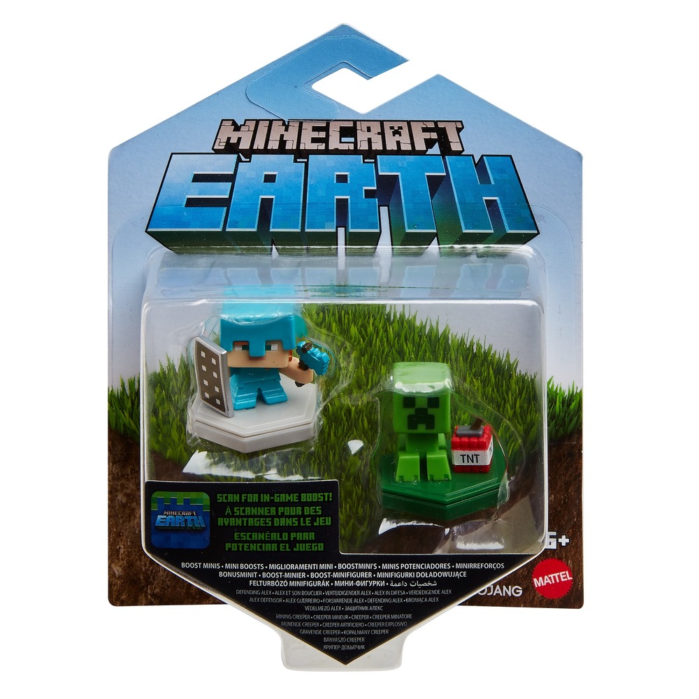 Набор из 2 коллекционных мини-фигурок "Minecraft Earth" (в асс.)