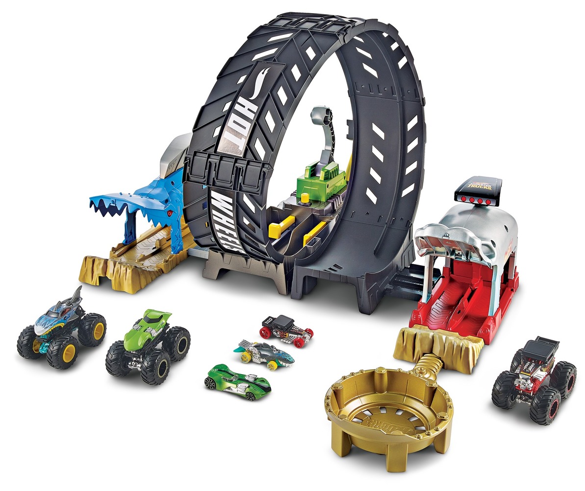 Набор "Полный вперед" серии "Monster Trucks" Hot Wheels (в асс.)