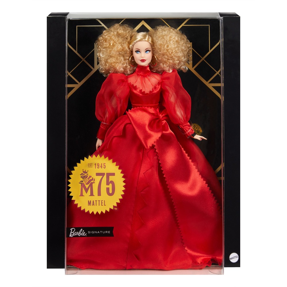 Коллекционная кукла "75-летие Mattel" Barbie