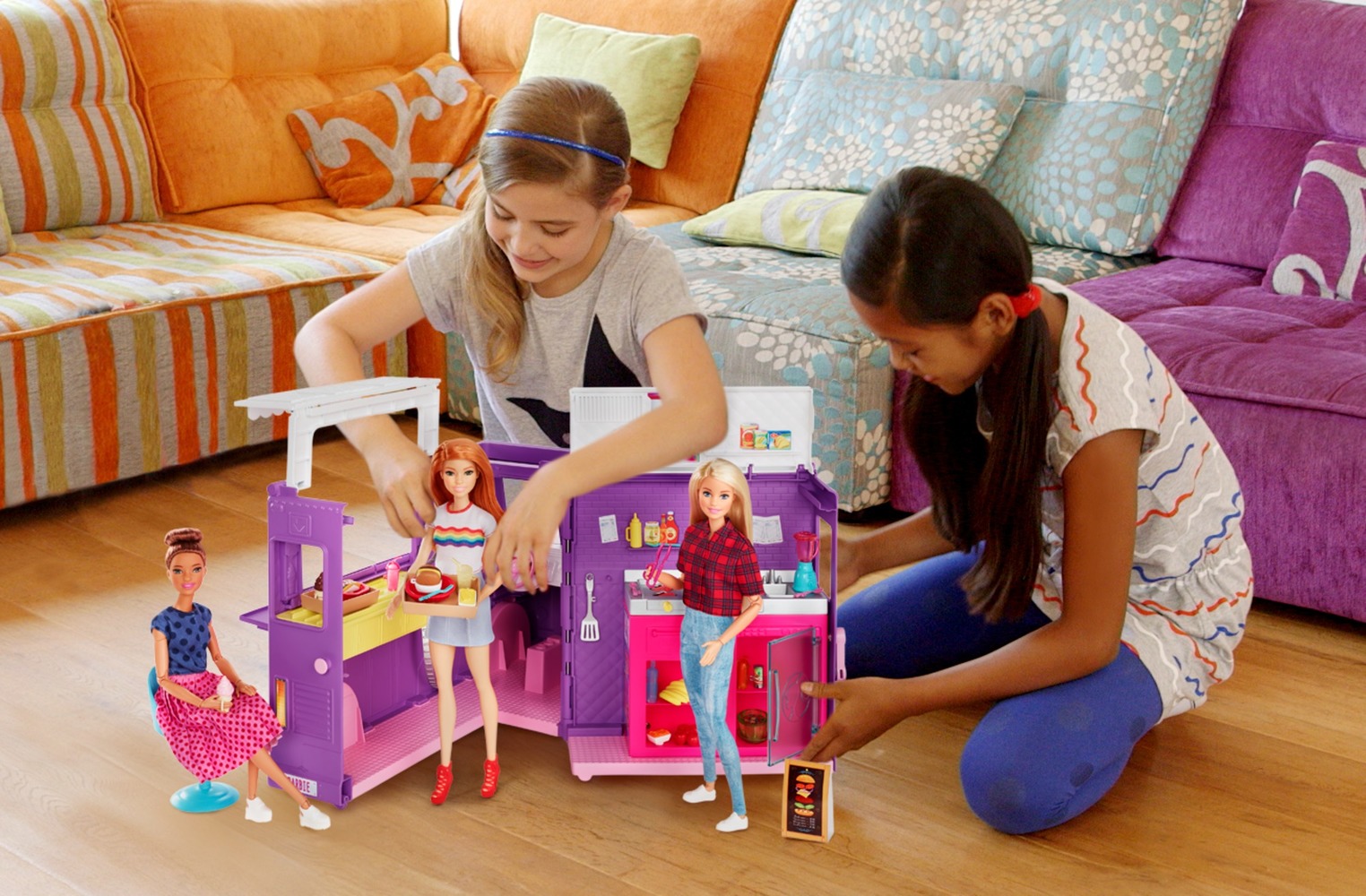 Фургончик с едой Barbie