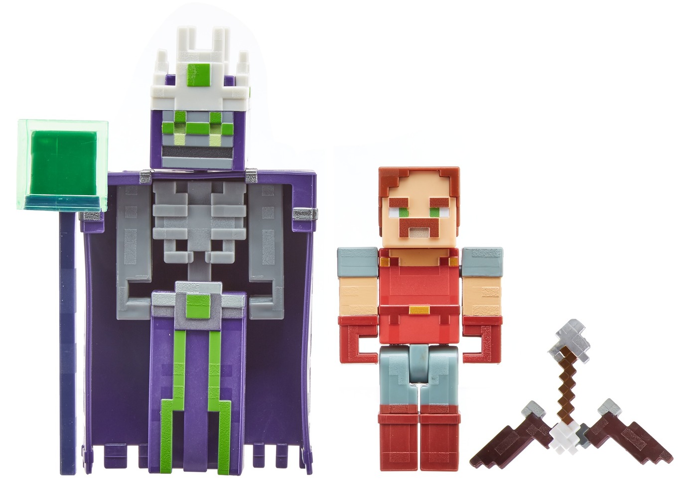 Набор из 2 фигурок персонажей серии "Dungeons" Minecraft в асс.