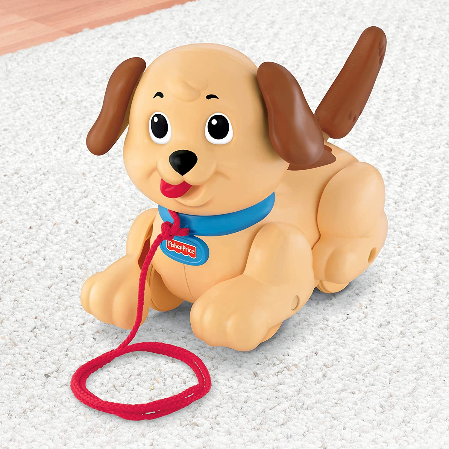 Игрушка - каталка Fisher-price собачка Маленький Снупи