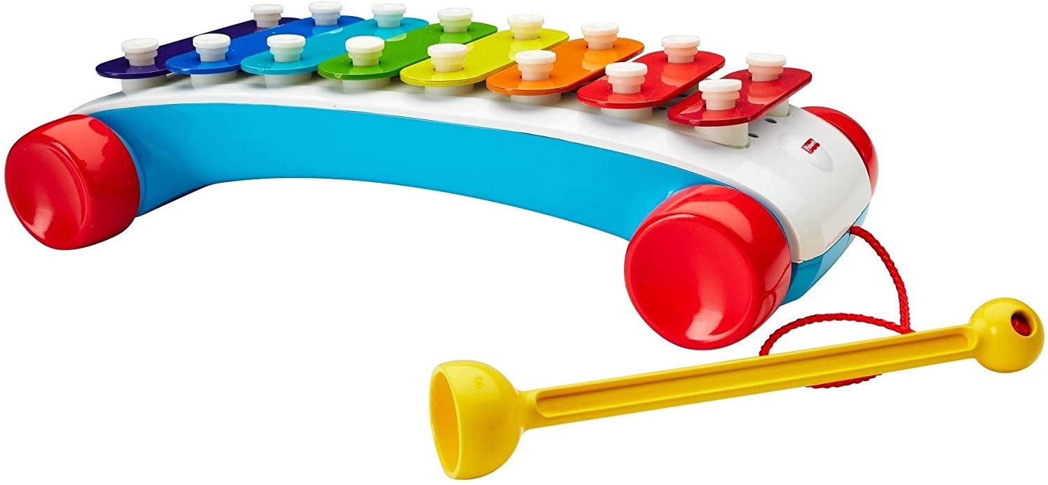 Игрушка - каталка Fisher-price Ксилофон классический