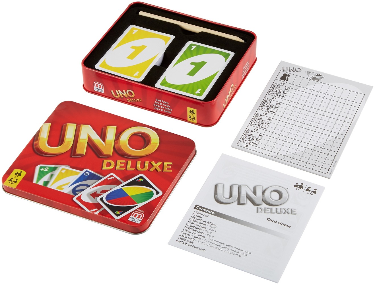 Карточная игра UNO Делюкс