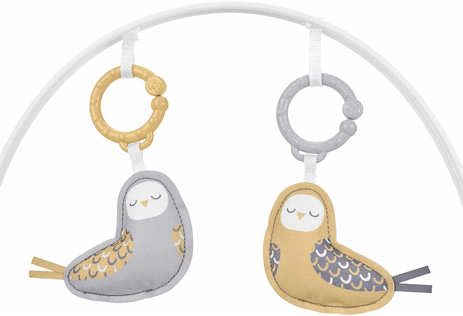 Укачивающий центр Fisher-Price 2 в 1 детские качели Deluxe Soothe 'n Play «ВОЛШЕБНЫЙ СОН»