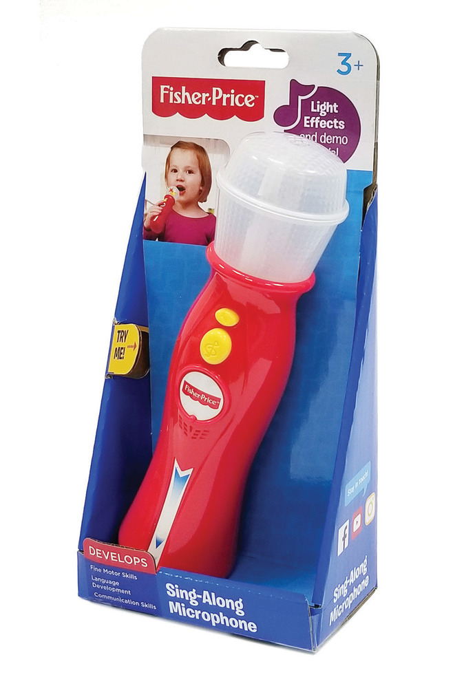 Детский микрофон Fisher-Price "Пою сам"