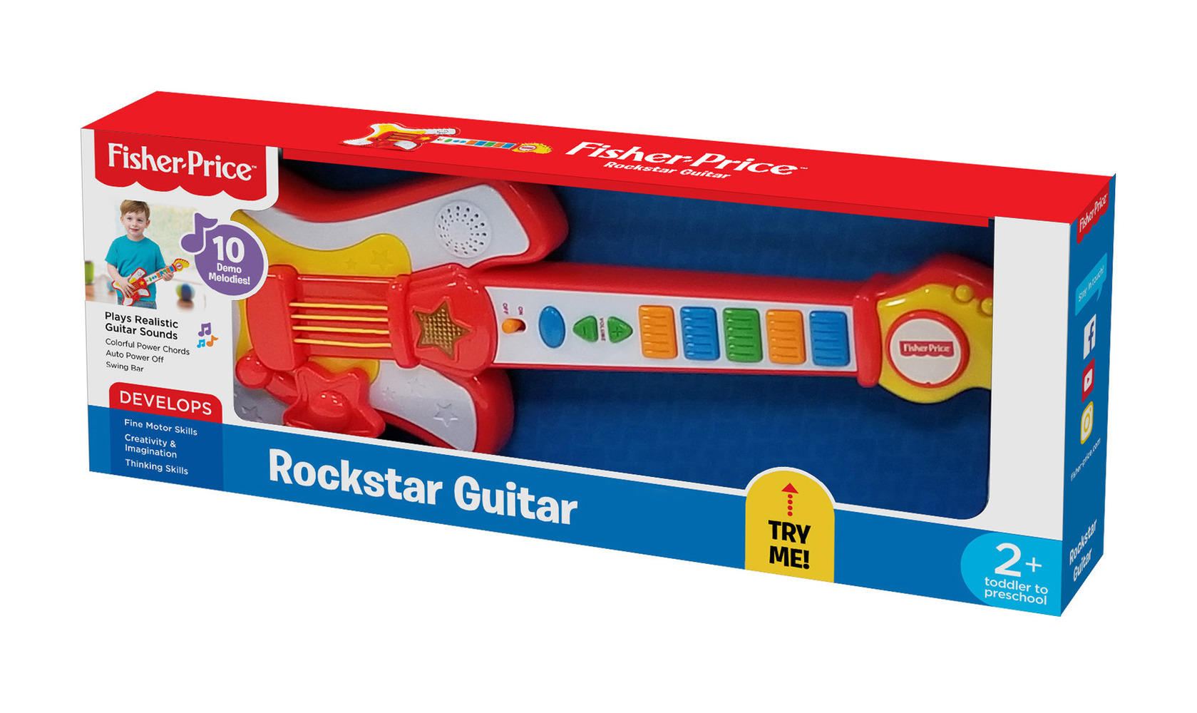 Детская гитара Fisher-Price "Рок-звезда"