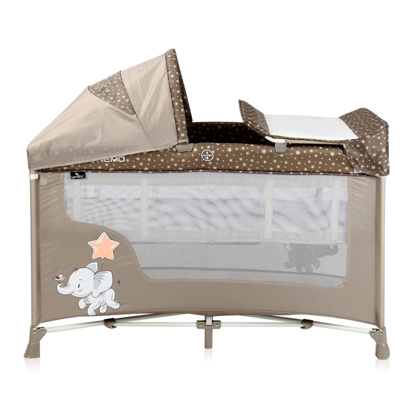 Кровать-манеж SAN REMO 2L Plus Beige Elephant
