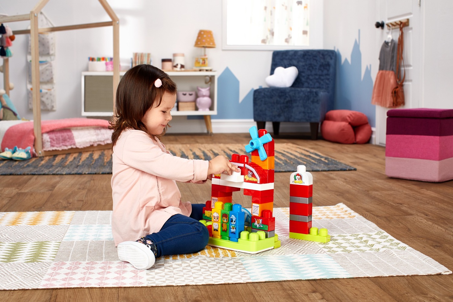 Конструктор "Музикальная ферма" Mega Bloks