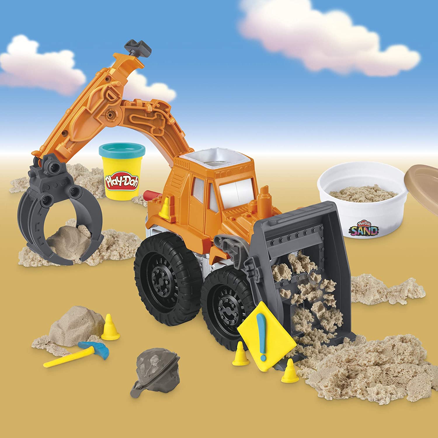Набор Плей До Погрузчик Экскаватор Play-Doh Wheels Front Loader Hasbro E9226