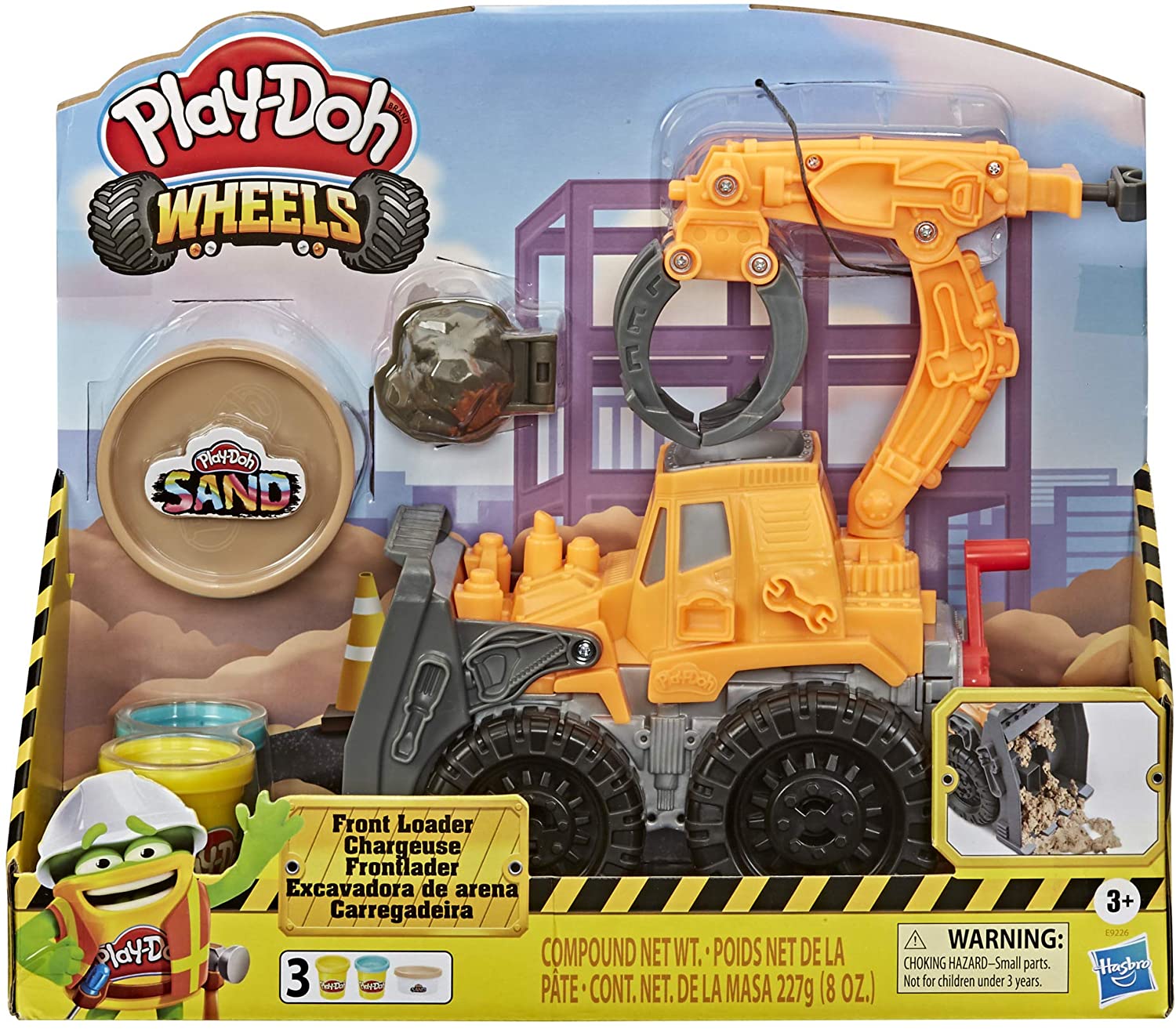 Набор Плей До Погрузчик Экскаватор Play-Doh Wheels Front Loader Hasbro E9226