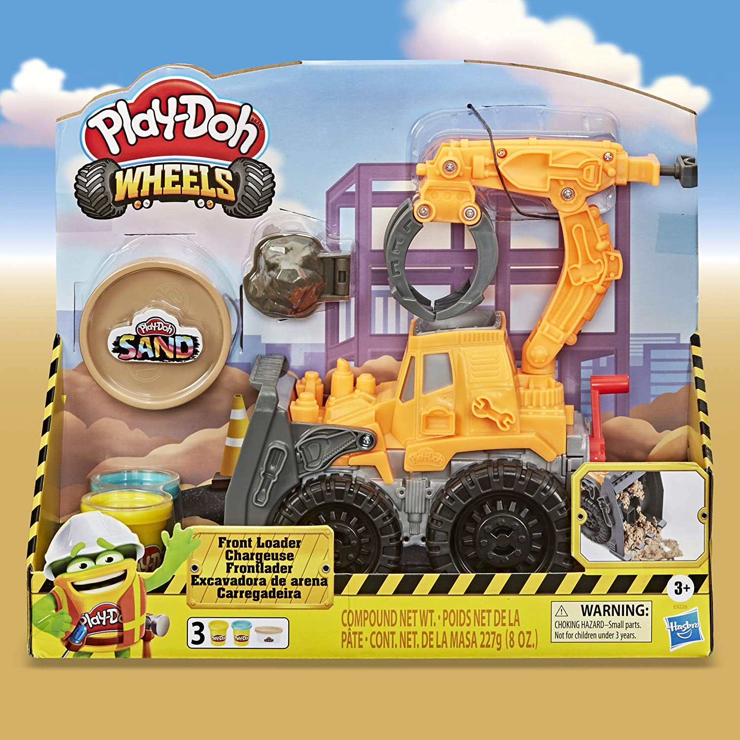Набор Плей До Погрузчик Экскаватор Play-Doh Wheels Front Loader Hasbro E9226