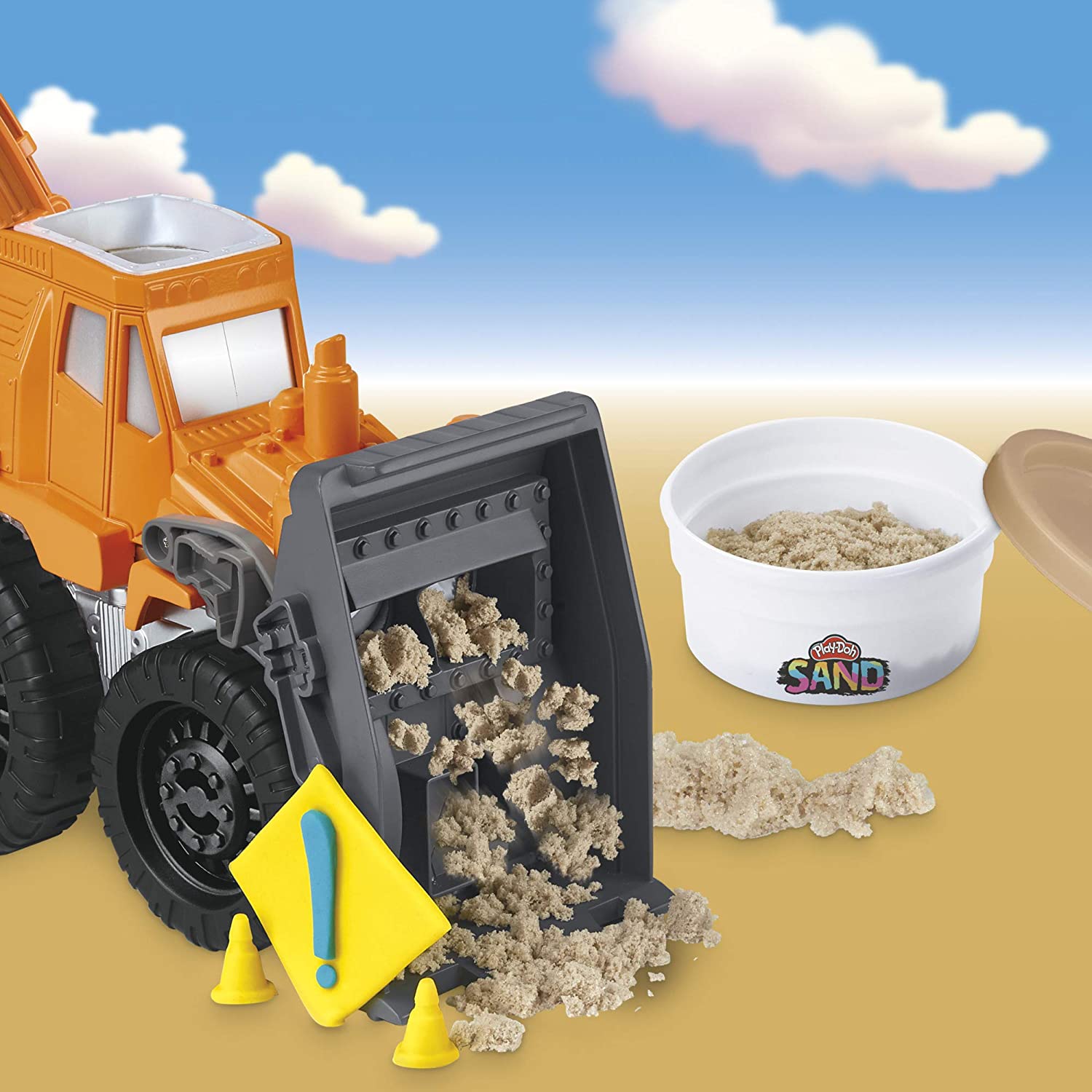 Набор Плей До Погрузчик Экскаватор Play-Doh Wheels Front Loader Hasbro E9226