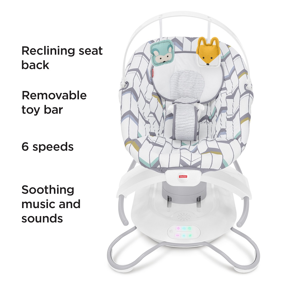 Укачивающий центр Fisher-Price 2-in-1 Deluxe Soothe 'n Play ЛЕСНАЯ ФЕЯ