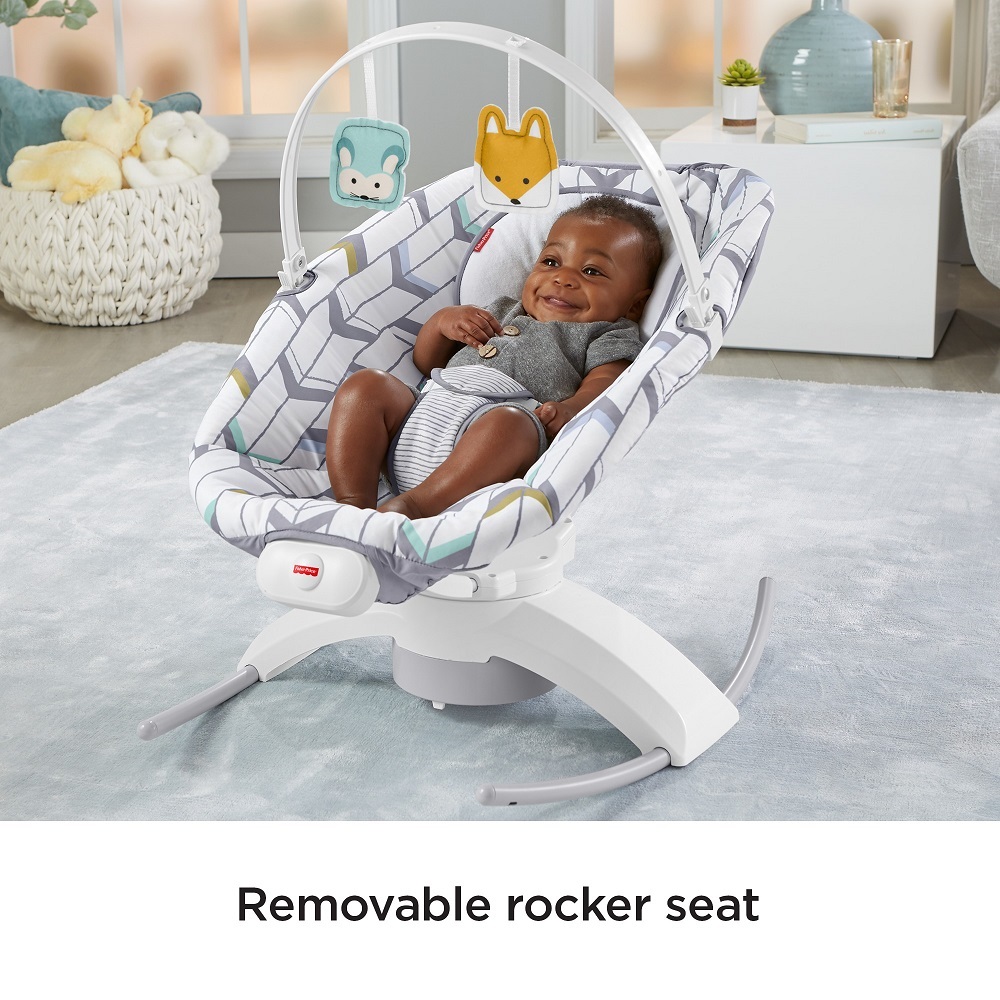 Укачивающий центр Fisher-Price 2-in-1 Deluxe Soothe 'n Play ЛЕСНАЯ ФЕЯ