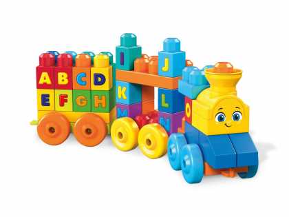 Конструктор "Музыкальный паровозик" Mega Bloks
