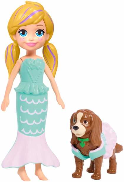 Маленькая модница с любимцем Polly Pocket