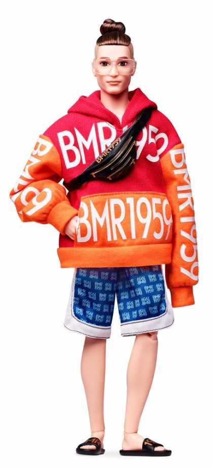 Коллекционная кукла "BMR 1959" Кен в худи Barbie