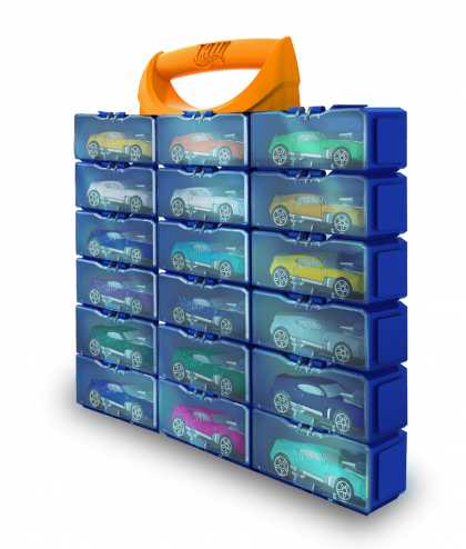 Контейнер на 18 машинок Hot Wheels
