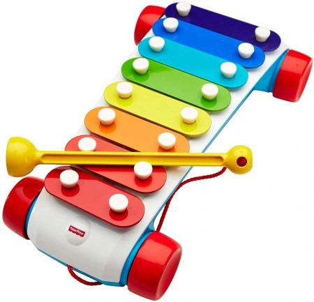 Игрушка - каталка Fisher-price Ксилофон классический