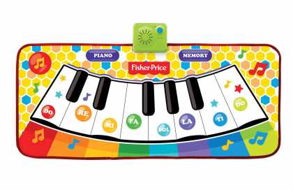 Музыкальное пианино-коврик Fisher-Price "Танцевальные мелодии"