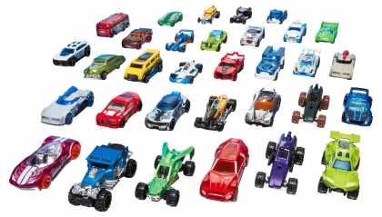 Набор из 20-ти базовых машинок Hot Wheels (в ас.)