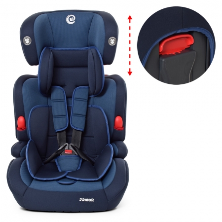 Детское автокресло 2в1, группа 1/2/3 (9-36кг) El Camino Junior, ME 1008 Blue