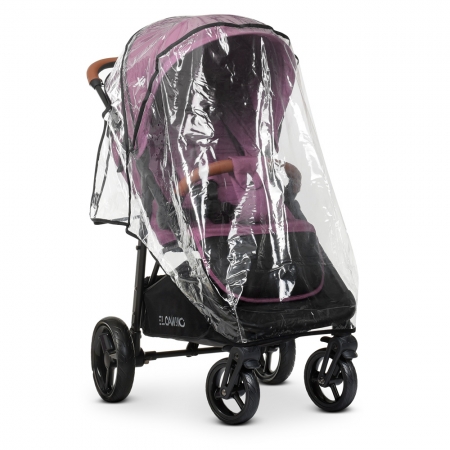 Всесезонная прогулочная коляска El Camino X4 ME 1024 Plum сливовый