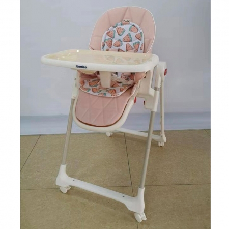 Стульчик для кормления El Camino Crystal ME 1037 Watermelon Pink розовый