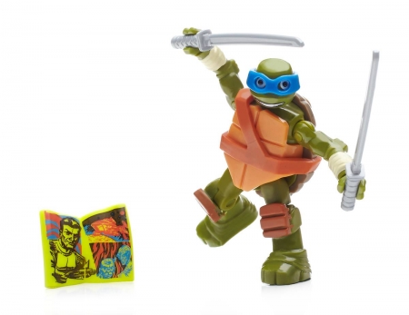 Коллекционная фигурка "Черепашки-ниндзя" в асс. Mega Bloks