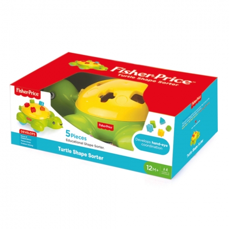 Сортер-каталка "Веселая черепашка" Fisher-Price