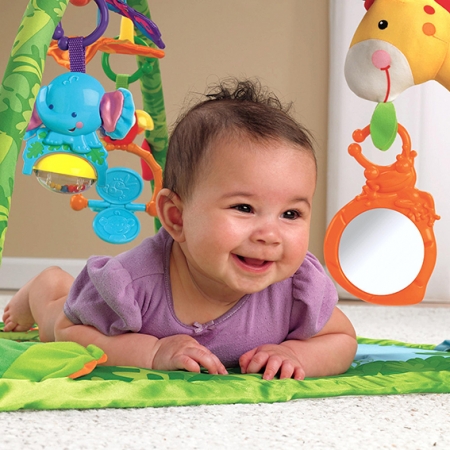 Детский развивающий коврик Fisher-Price «Джунгли» (Тропический лес) Rainforest
