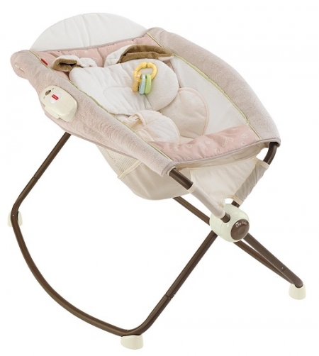 Колыбель для новорожденных Fisher-Price «Мой маленький зайчик» (Newborn Rock n' Play Sleeper, My Little Snugabunny)