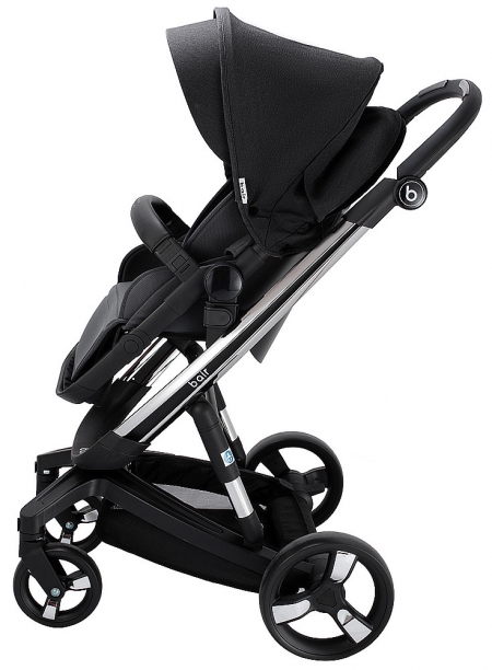 Коляска 2 в 1 Bair Electra B-touch system BE-01 black  (Баир Электра Би-тач систем)