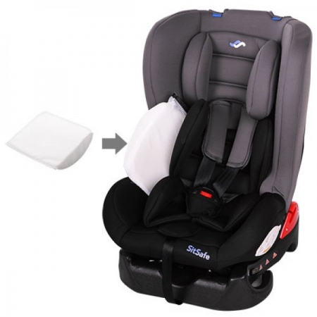 Детское автокресло группа 0+/1 (до 18кг) Bambi M 2780 Silver Gray