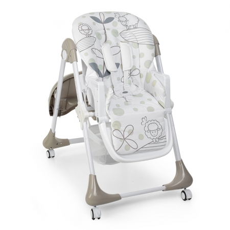 Стульчик для кормления с регулируемой спинкой Bambi M 3233 Lamb Beige