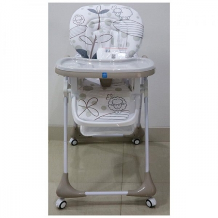 Стульчик для кормления с регулируемой спинкой Bambi M 3233 Lamb Beige