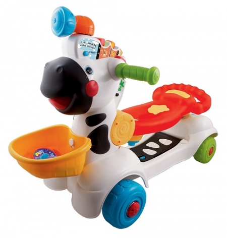 Vtech обучающая Зебра скутер 3 in 1 zebra scooter