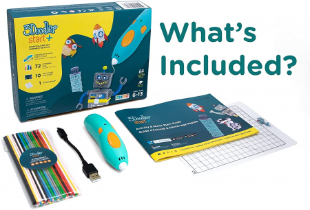 3D-ручка 3Doodler Start Креатив 48 стержней