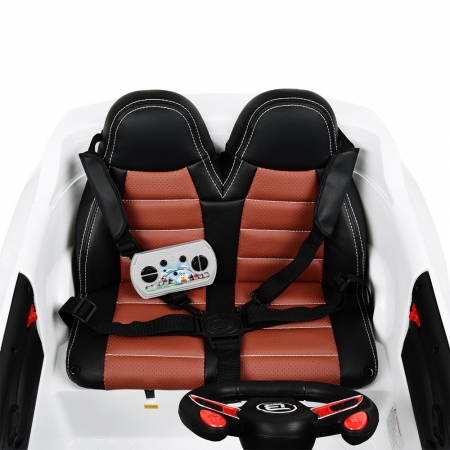 Детский электромобиль Bentley Бентли на пульте управления, Bambi M 4109EBLR-1 белый