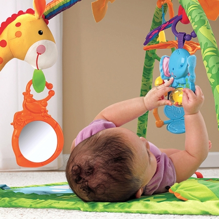 Детский развивающий коврик Fisher-Price «Джунгли» (Тропический лес) Rainforest